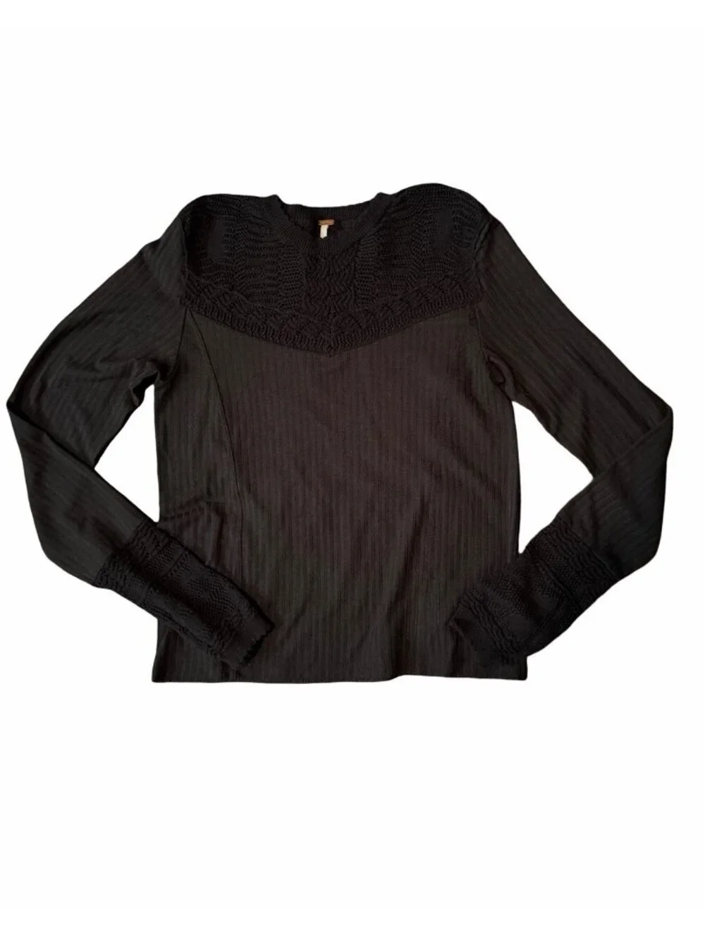 Free People M Black 